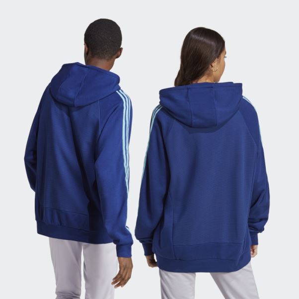 Adidas Sweat à Capuche Tiro Bleu Victoire (non Genré)