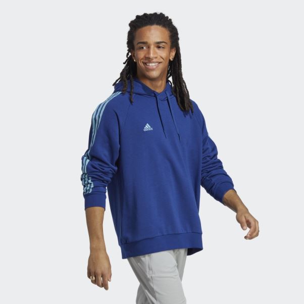 Adidas Sweat à Capuche Tiro Bleu Victoire (non Genré)