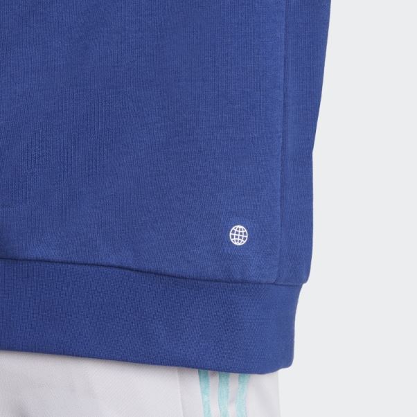 Adidas Sweat à Capuche Tiro Bleu Victoire (non Genré)