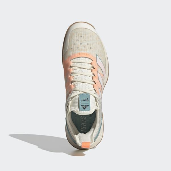 Adidas Adizero Ubersonic 4 Parley Chaussures De Tennis Blanc