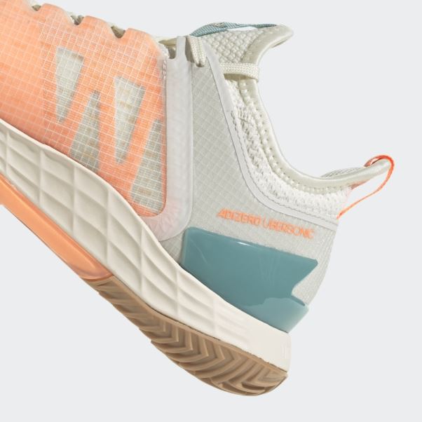 Adidas Adizero Ubersonic 4 Parley Chaussures De Tennis Blanc