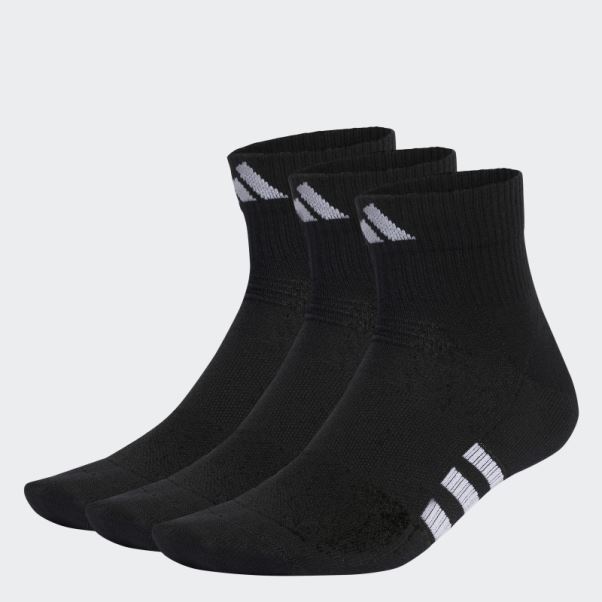 Chaussettes Mi-hautes Performance Light 3 Paires Adidas Noir