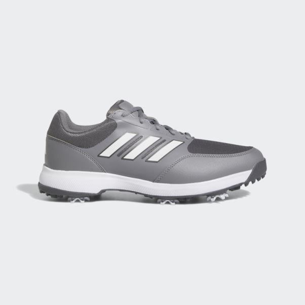 Chaussures De Golf Larges Grises Tech Response 3.0 Adidas