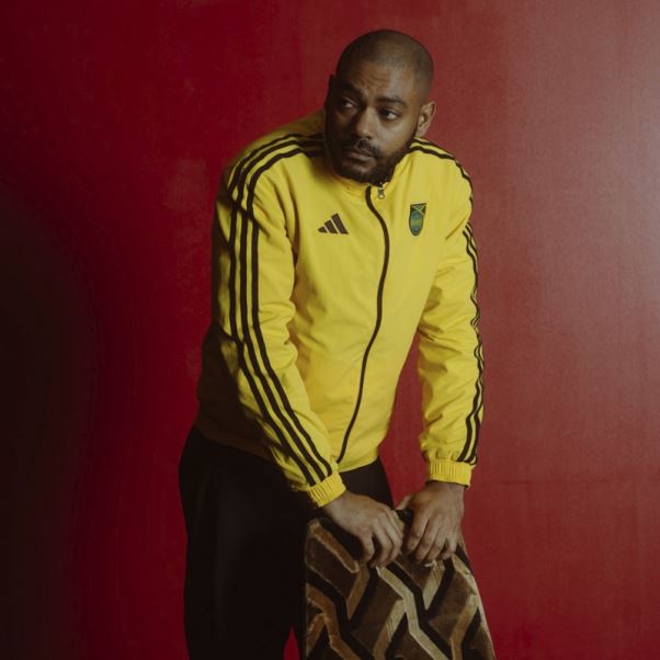 Jamaica Anthem Veste Réversible Or Adidas