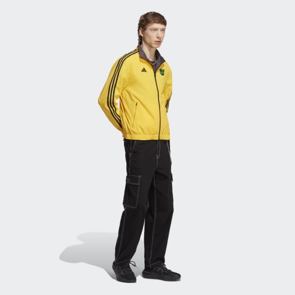 Adidas Jamaica Anthem Veste Noir Chaud