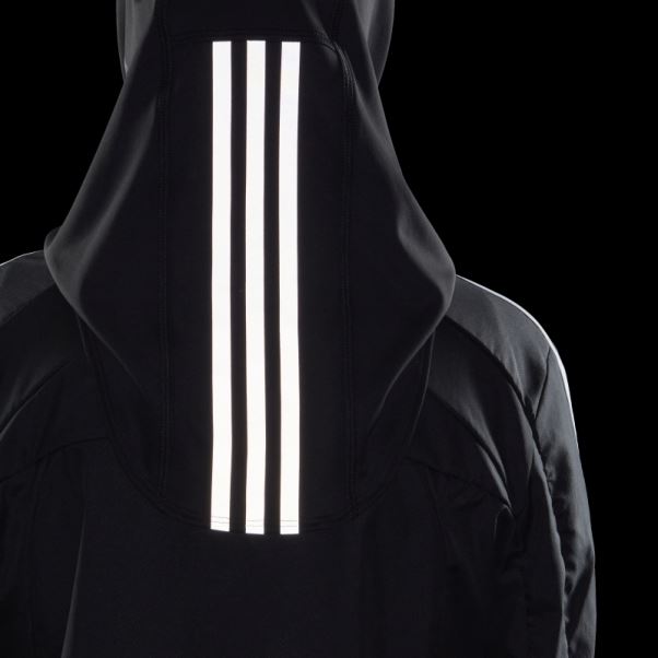 Hijab De Sport Adidas Run Icon Noir à 3 Bandes