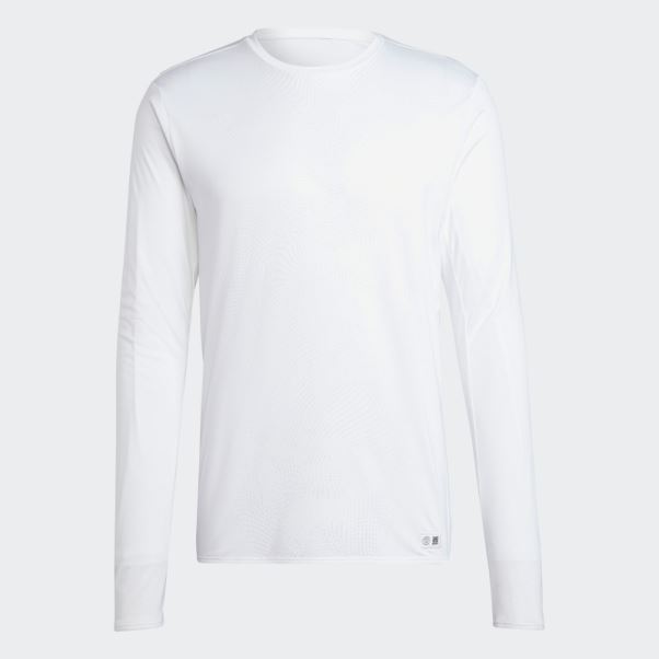 T-shirt à Manches Longues Adidas Made To Be Remade Running Blanc