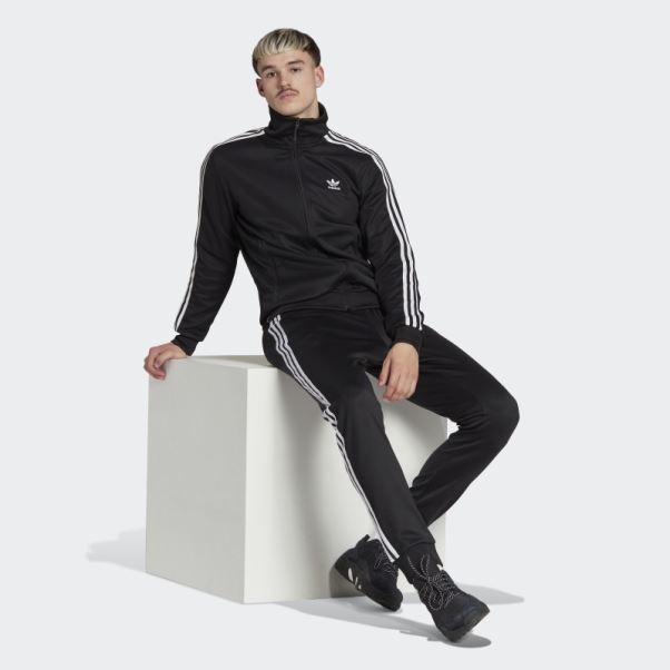 Adidas Noir Adicolor Classics Beckenbauer Primeblue Veste De Survêtement
