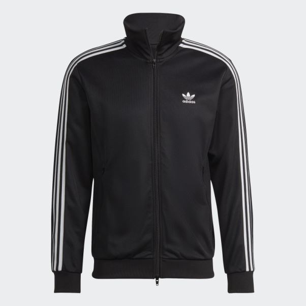 Adidas Noir Adicolor Classics Beckenbauer Primeblue Veste De Survêtement