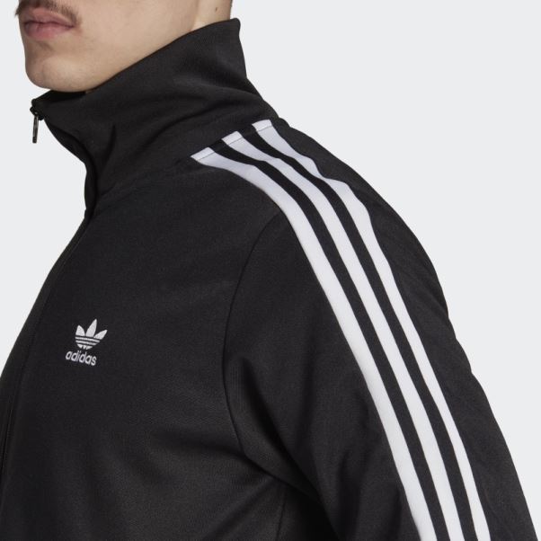 Adidas Noir Adicolor Classics Beckenbauer Primeblue Veste De Survêtement