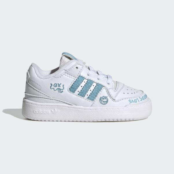 Forum Low Chaussures Adidas Blanc