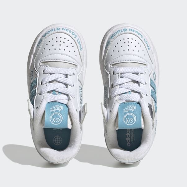 Forum Low Chaussures Adidas Blanc