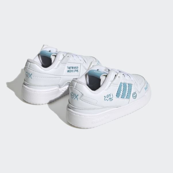 Forum Low Chaussures Adidas Blanc