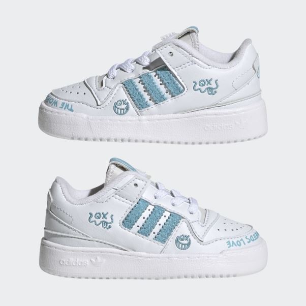 Forum Low Chaussures Adidas Blanc