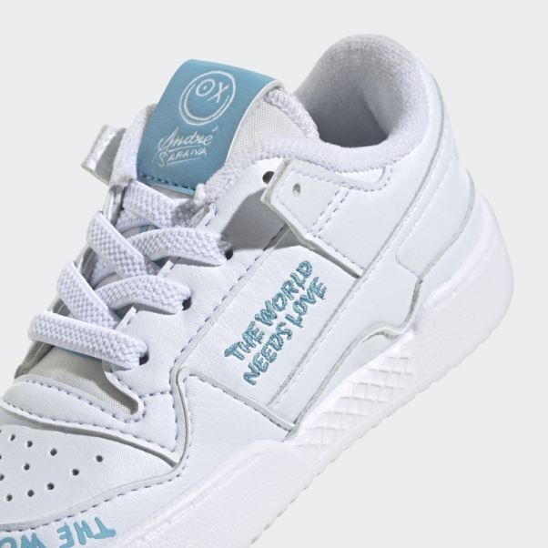 Forum Low Chaussures Adidas Blanc