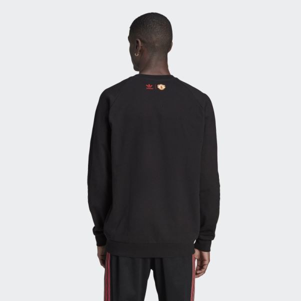 Pull Manchester United Noir Adidas