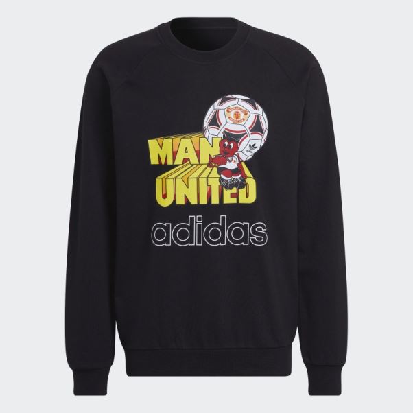 Pull Manchester United Noir Adidas