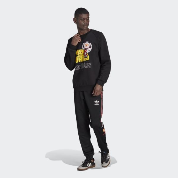 Pull Manchester United Noir Adidas
