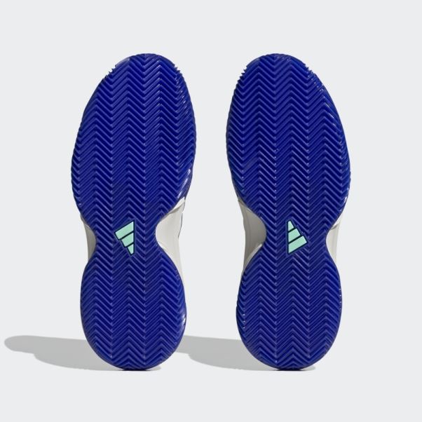 Chaussures De Tennis Barricade Bleu Terre Battue Adidas