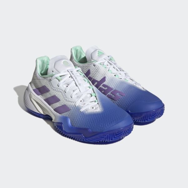 Chaussures De Tennis Barricade Bleu Terre Battue Adidas