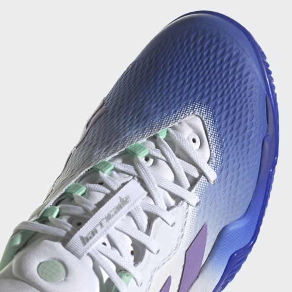 Chaussures De Tennis Barricade Bleu Terre Battue Adidas