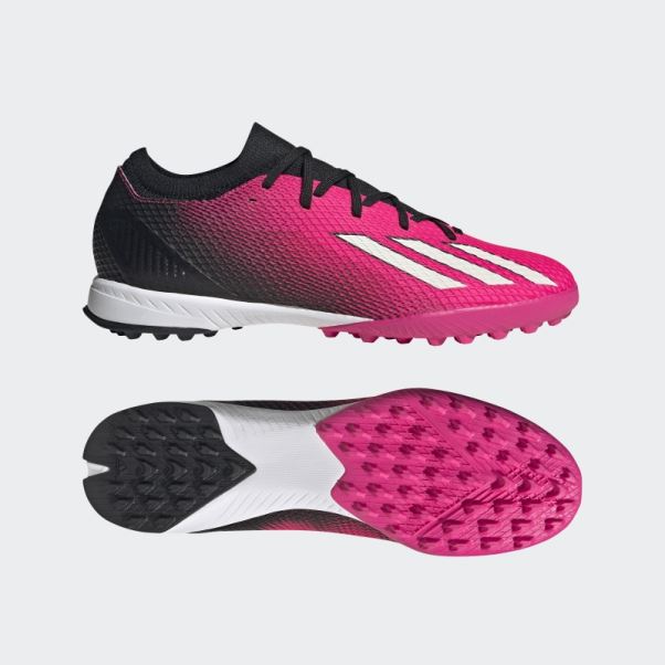 Chaussures De Foot X Speedportal.3 Turf Adidas Rose