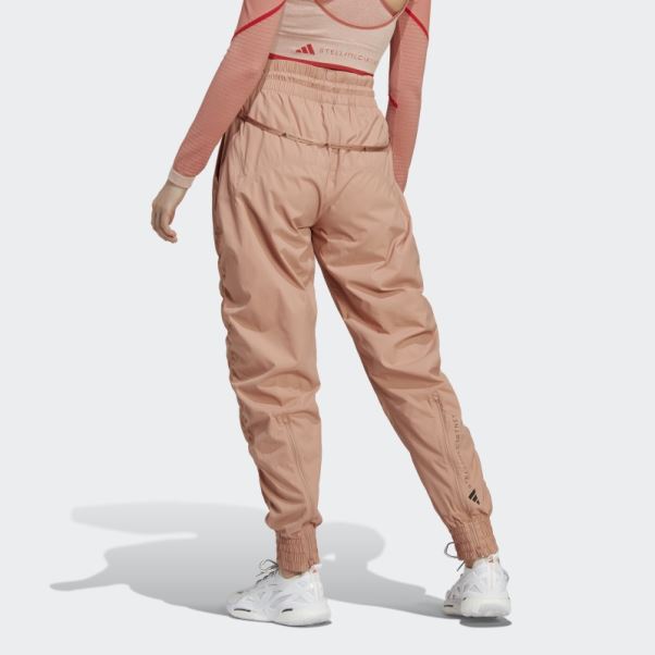 Mode Amande Douce Adidas By Stella Mccartney Truecasuals Pantalon De Jogging Tissé