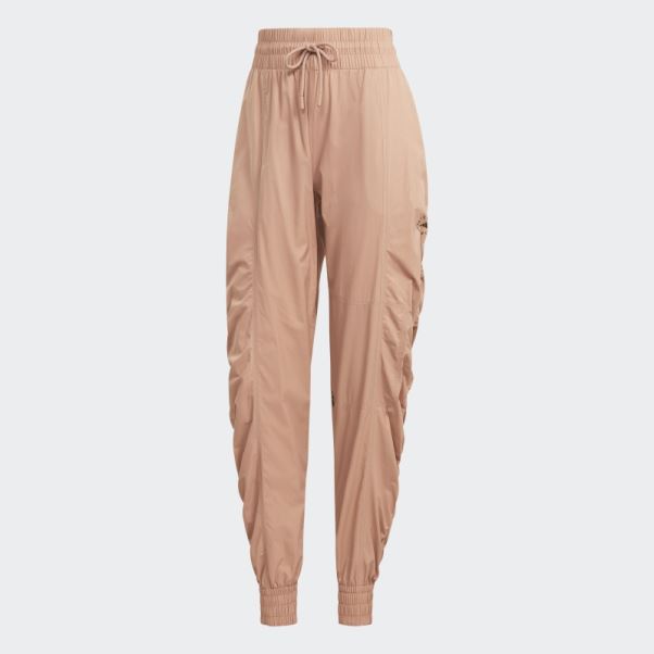 Mode Amande Douce Adidas By Stella Mccartney Truecasuals Pantalon De Jogging Tissé