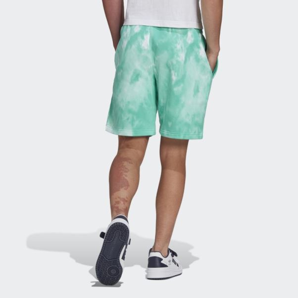 Adidas Short Adicolor Essentials Trefoil Vert Haute Résolution
