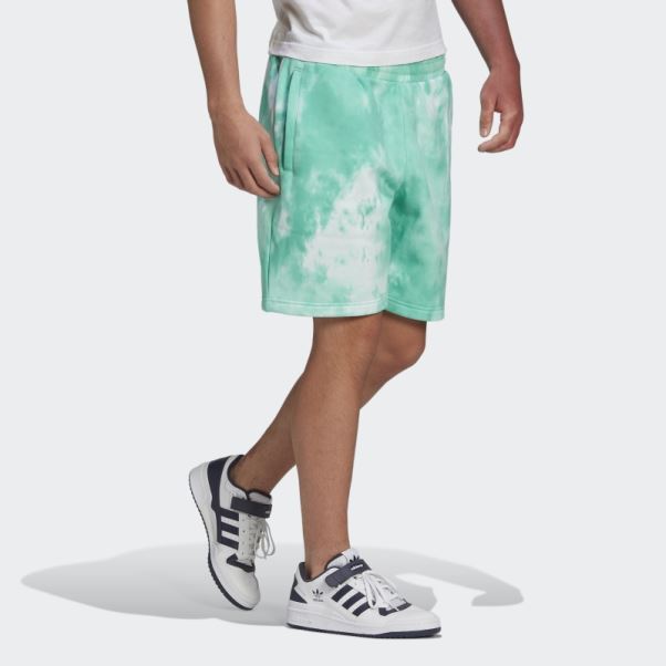 Adidas Short Adicolor Essentials Trefoil Vert Haute Résolution