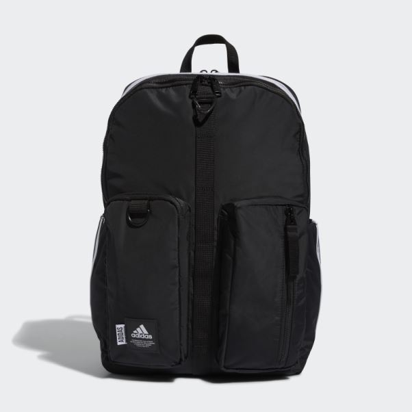 Sac à Dos Adidas Iconique 3 Bandes Noir
