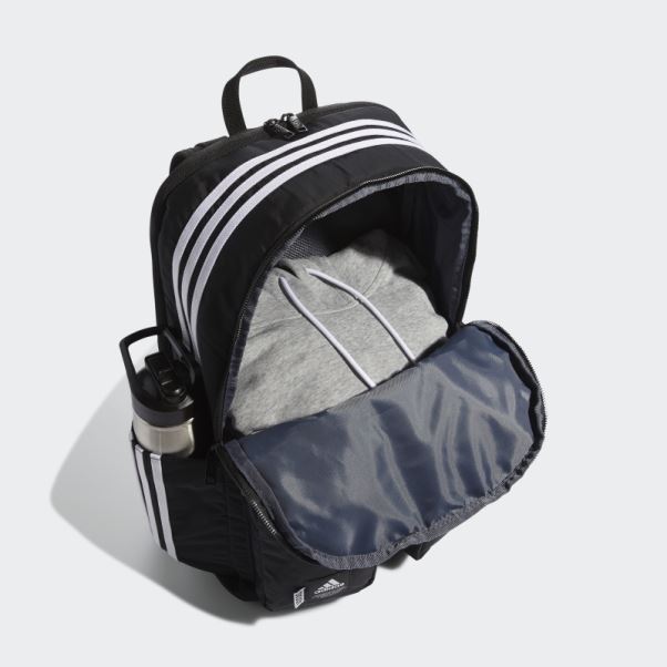 Sac à Dos Adidas Iconique 3 Bandes Noir