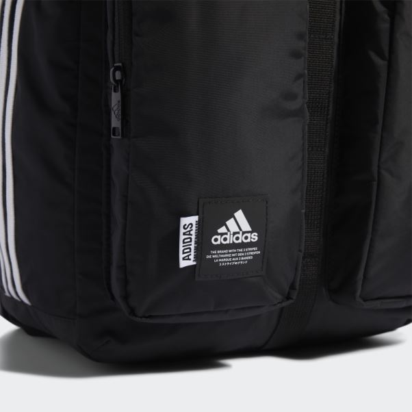 Sac à Dos Adidas Iconique 3 Bandes Noir