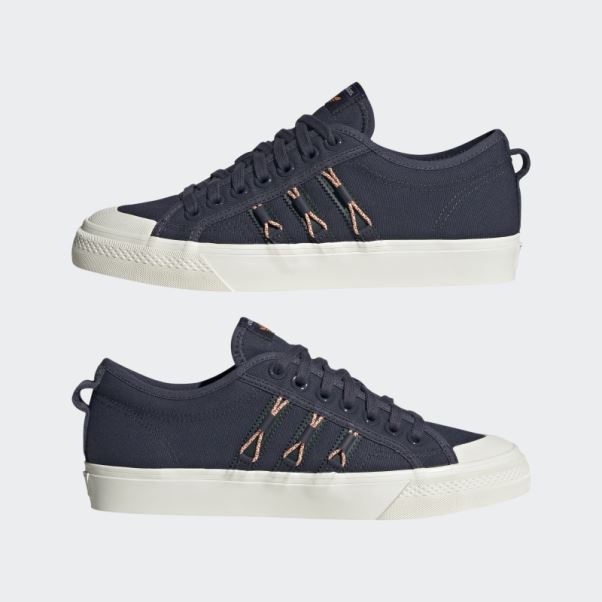 Chaussures Nizza Bleu Marine Adidas
