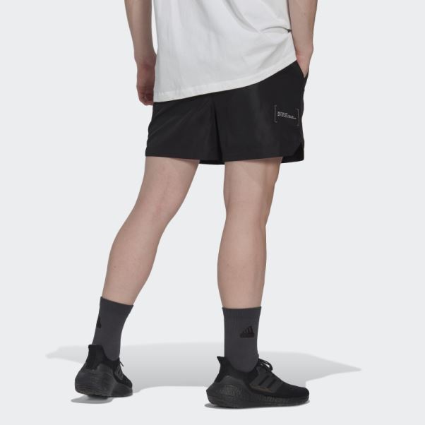 Short Technique Adidas Noir Mode