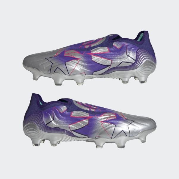 Chaussure De Foot Copa Sense+ Pour Terrain Sec Violet Adidas