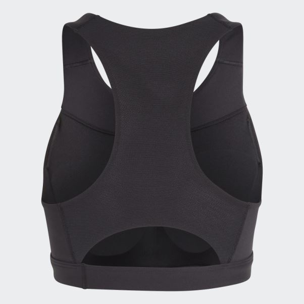 Soutien-gorge Adidas Running Medium-support Noir