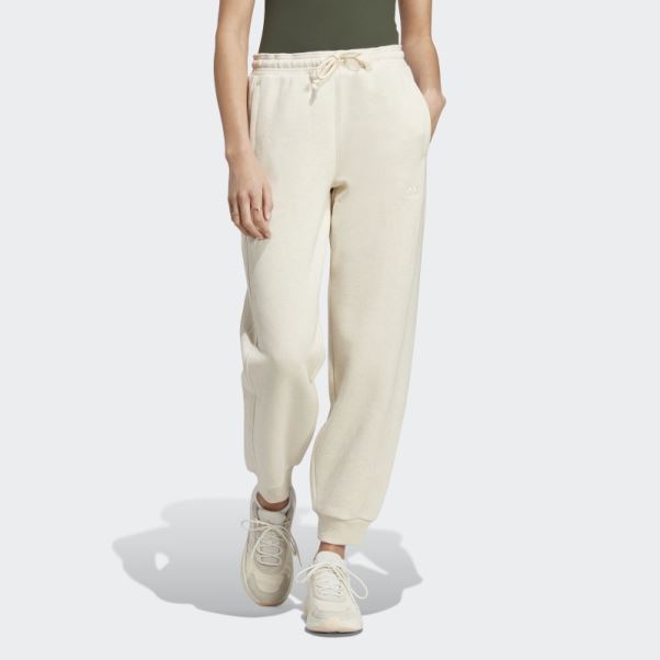Pantalon Polaire All Szn Ecru Tint Mel Adidas