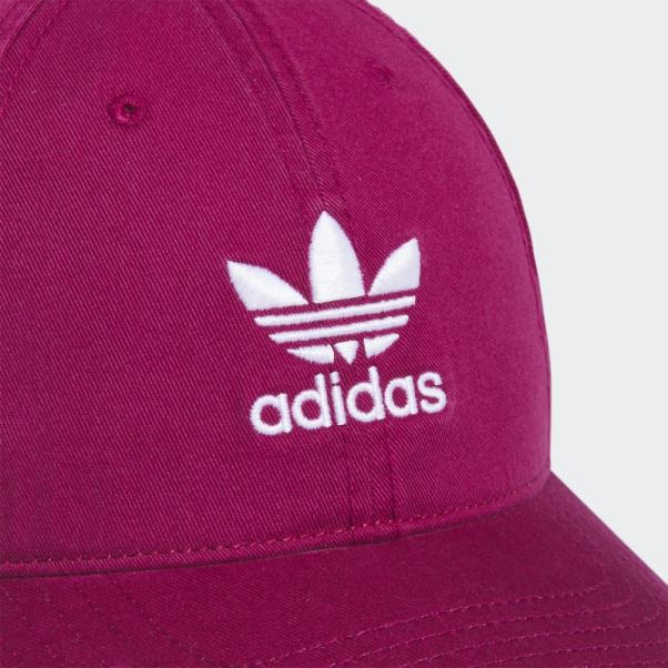 Chapeau Décontracté à Bretelles Adidas Bordeaux