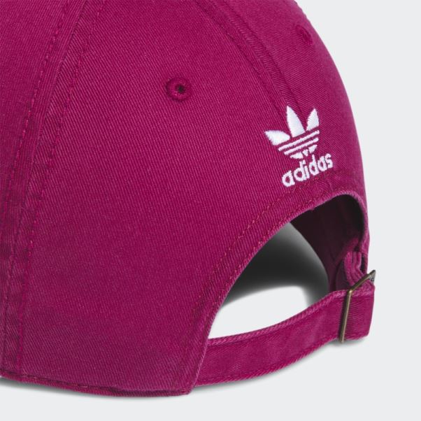 Chapeau Décontracté à Bretelles Adidas Bordeaux