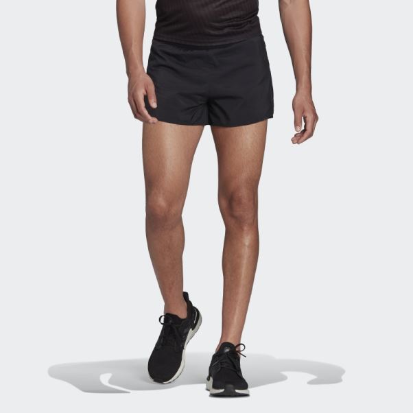 Short Fendu Technique Adizero Noir Adidas