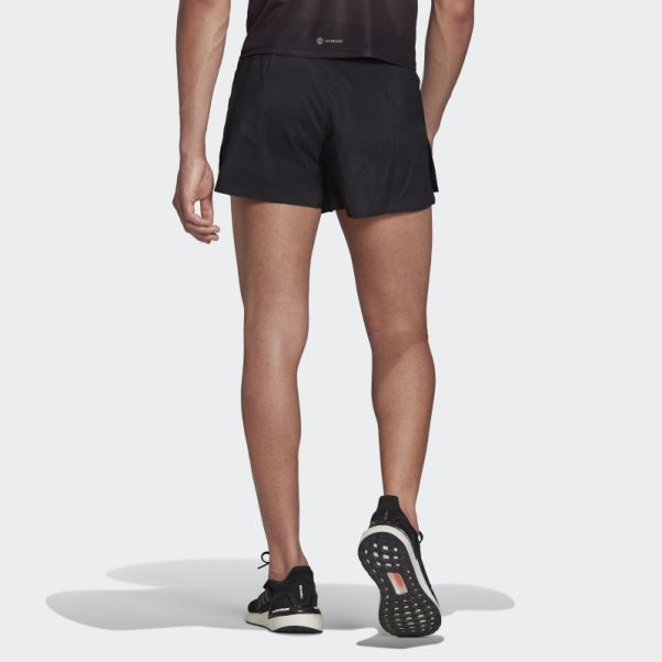 Short Fendu Technique Adizero Noir Adidas