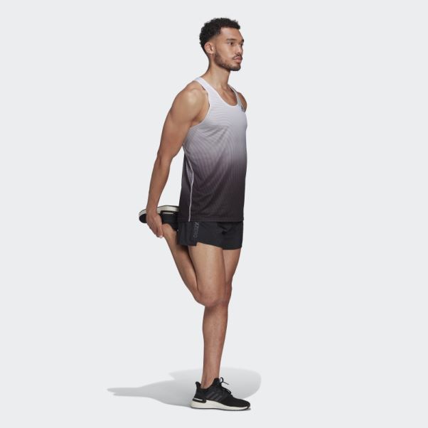 Short Fendu Technique Adizero Noir Adidas