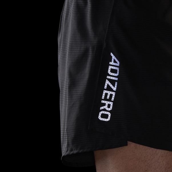 Short Fendu Technique Adizero Noir Adidas