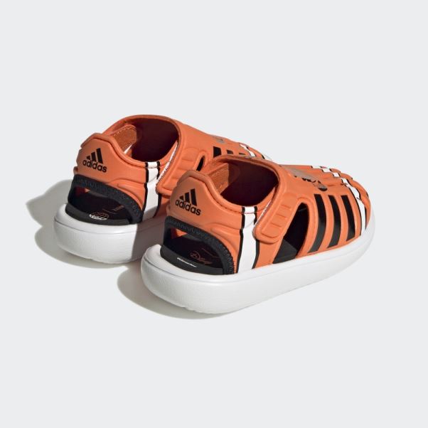 Sandales D'été à Bout Fermé Adidas Trouver Nemo Blanc élégant