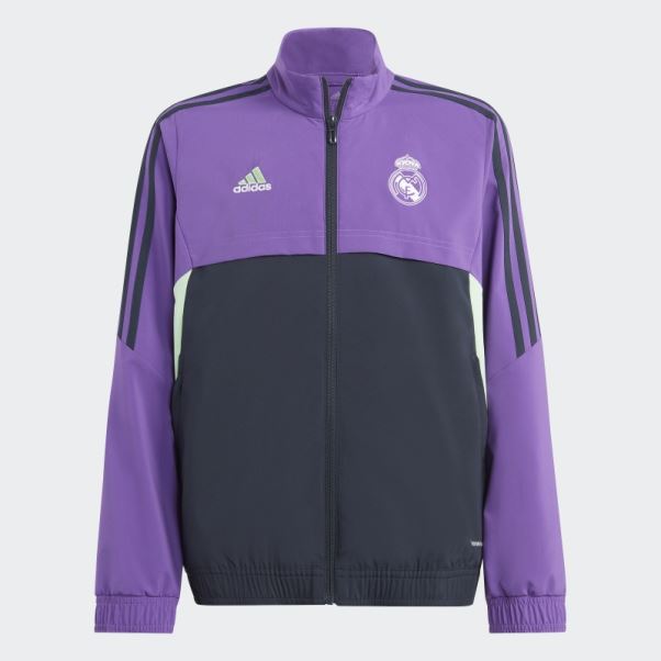 Survetement De Presentation Real Madrid Condivo 22 Violet Adidas