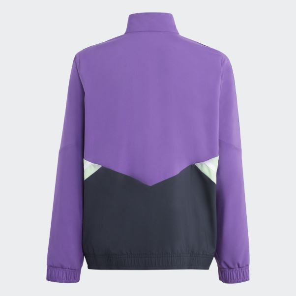 Survetement De Presentation Real Madrid Condivo 22 Violet Adidas