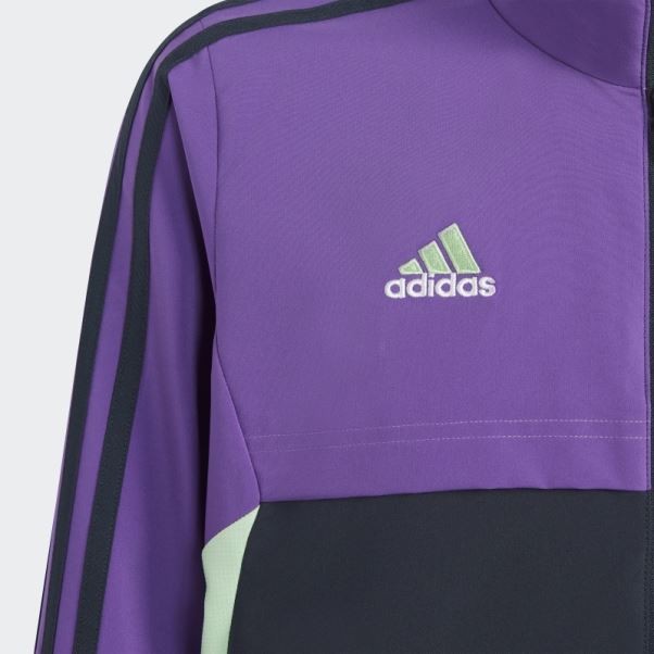 Survetement De Presentation Real Madrid Condivo 22 Violet Adidas