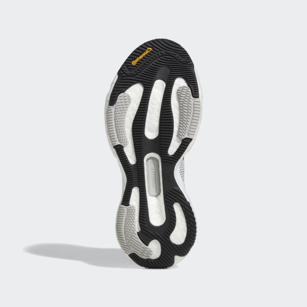 Chaussures De Course Solarglide 5 Blanc Adidas