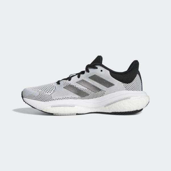 Chaussures De Course Solarglide 5 Blanc Adidas